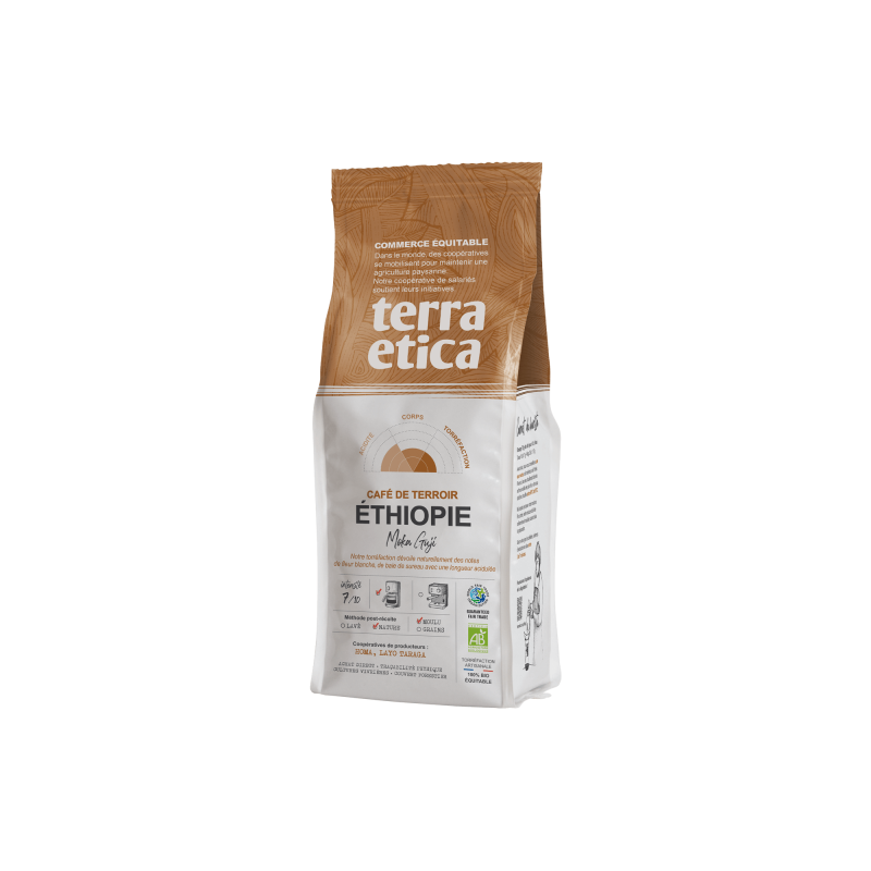 Éthiopie Moka Guji Moulu 250g