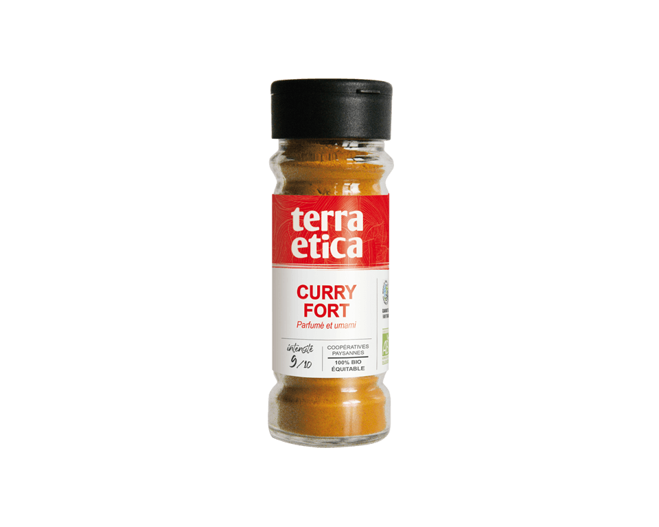 Curry fort en poudre biologique issu du commerce équitable I Terra Etica