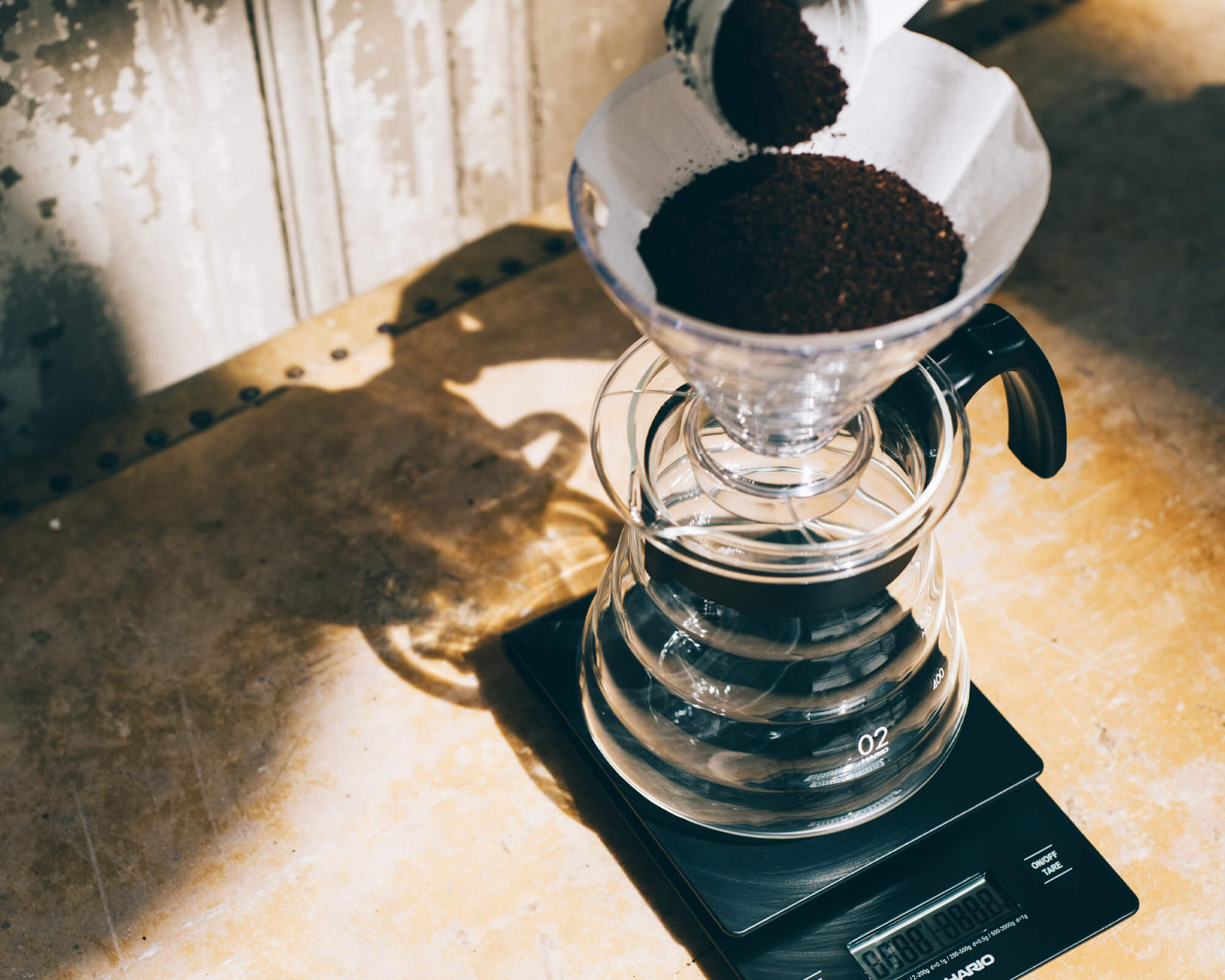 Dripper avec filtres en papier Origami I Terra Etica