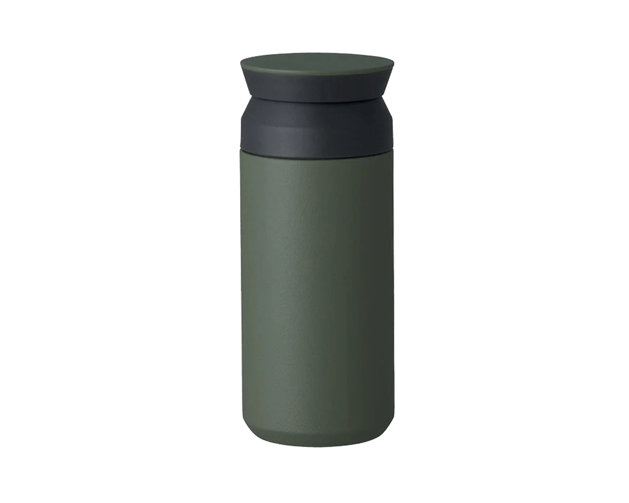 Travel Tumbler thermos isotherme verte pour boissons chaudes froides à emporter de Kinto - Terra Etica Café Michel