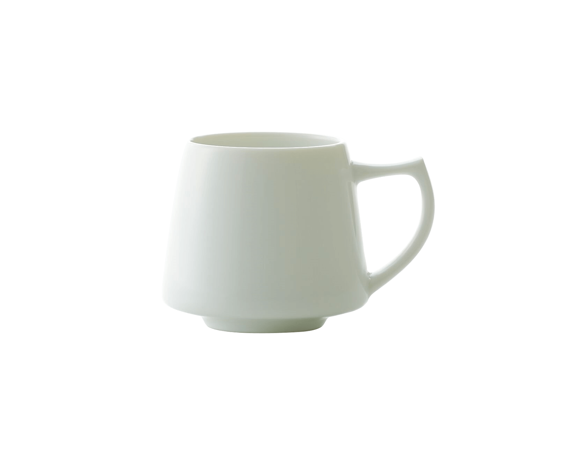 Tasse Aroma blanche en porcelaine du Japon Origami I Café Michel