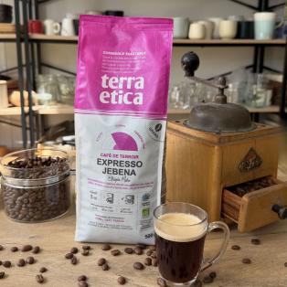 café bio éthiopien Expresso Jebena Terra Etica